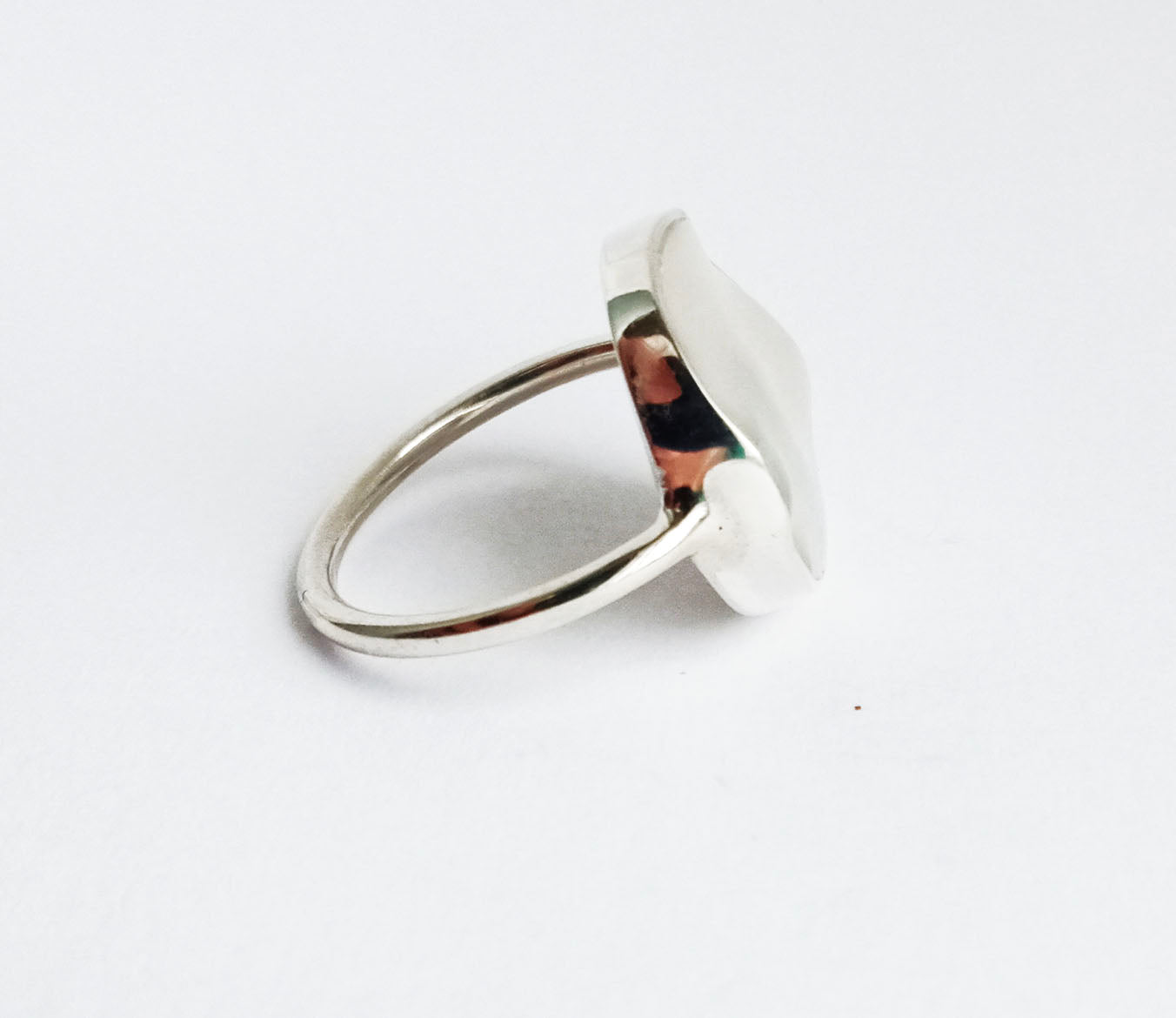 Minimalist on sale pearl ring